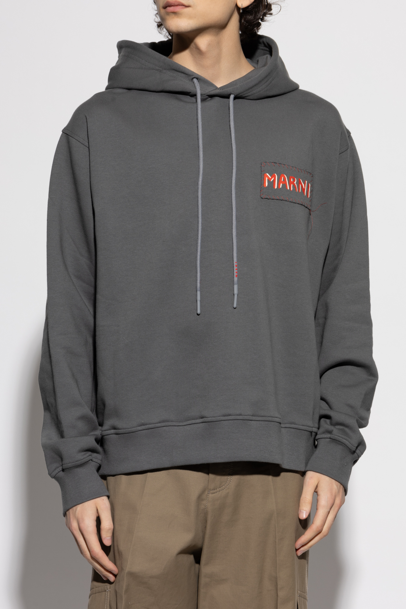 MARNI ロコハッチトロストリンクフティ FUMU0137X0UTC275 00N62 Marni Sweatshirt with logo | Men's Clothing | Vitkac